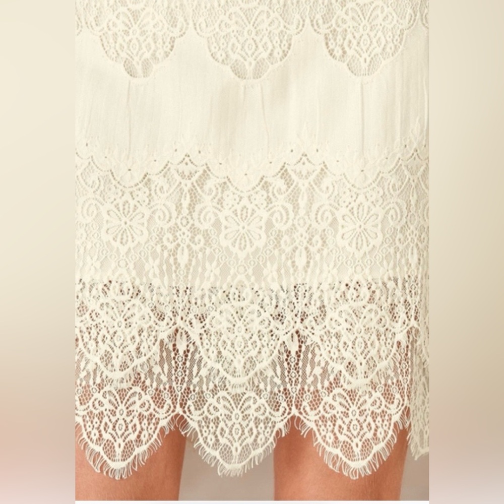 😍 NWT Sundance Northern Sky Short Sleeve Midi Dress. Medium. Lovely! - Picture 2 of 10